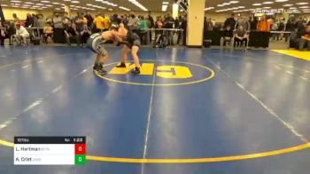 167 lbs Prelims - Landon Hartman, Bethel Park vs Alex Crist, Chestnut Ridge