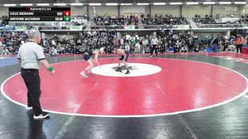 106 lbs Semifinal - Cole Desiano, Ridgefield vs Antoine Jackman, Greater Lowell
