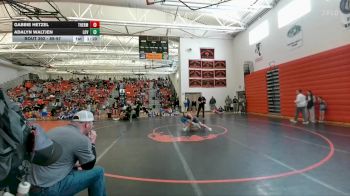 89-97 lbs Cons. Semi - Gabbie Hetzel, Thermopolis Middle School vs Adalyn Waltjen, Lovell Middle School