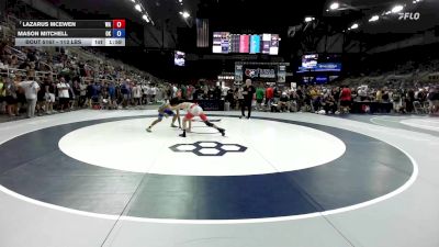113 lbs Champ. Rd Of 128 - Lazarus McEwen, WA vs Mason Mitchell, OK