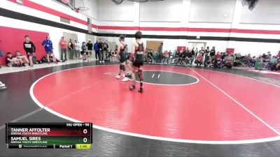 95 lbs Round 2 - Tanner Affolter, Odessa Youth Wrestling vs Samuel Sires, Odessa Youth Wrestling