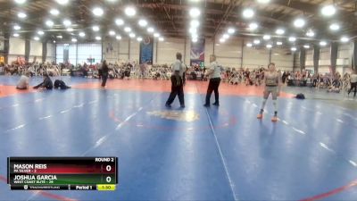 80 lbs Rd# 5- 3:45pm Friday Final Pool - Joshua Garcia, West Coast Elite vs Mason Reis, PA Silver