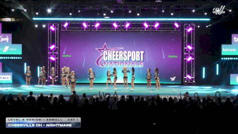 CheerVille OH - Nightmare [2026 L6 Senior - XSmall Day 1] 2026 CHEERSPORT National All Star Cheerleading Championship