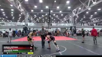 98 lbs Semis (4 Team) - Dorian Hoffman, Mat Assassins vs Emmanuel Gusfa, Empire Gold