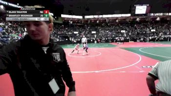 65 lbs Cons. Round 1 - Blake Thaxton, PWCA vs Brantley Reisinger, JTCA