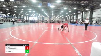 138 lbs Consi Of 32 #2 - Michael Phoutasen, VA vs Elias Kalat, VT