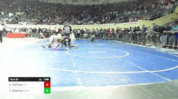 123 lbs Round Of 32 - Kobe Gaffney, Putnam City North vs Toby Shipman, CowTown Elite