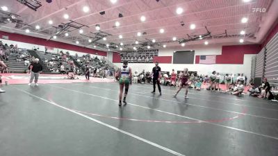 110 lbs Round 1 (12 Team) - Paisley Mallen, Missouri Impact Purple vs Peyton McElfresh, Daughters Of Zion