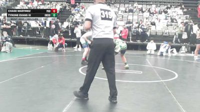 140-J lbs Semifinal - Chase Martinez, Pride WC vs Tyrone Evans III, Orchard South WC