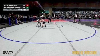 85 lbs Quarterfinal - Rylan Allan-Davis, Oakdale vs Tucker Hoffschneider, BearCave