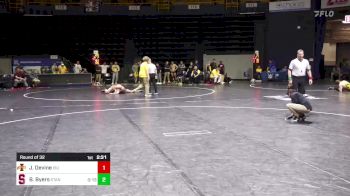 184 lbs Round Of 32 - Joel Devine, Iowa State vs Brook Byers, Stanford