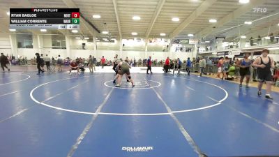 260 lbs Quarterfinal - Ryan Bagloe, Northbridge vs William Corrente, Warren