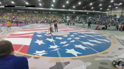 45 lbs Cons. Round 2 - Ryker Ehrich, Gladiator Wrestling Academy vs Bryson Britt, Terry Wrestling Club