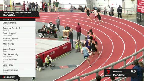 Men's 800m, Prelims 12