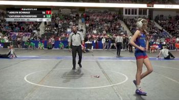 95 lbs Quarterfinal - Emma Robertson, Wildcat vs Meah Russom, Phillipsburg Wrestling Club