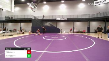 73-76 lbs Rr Rnd 3 - Thomas Block, U2 Upstate Uprising vs Kellan Spisok, Backyard Brawlers