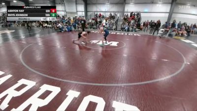 113-114 lbs Round 5 - Rhys Johnson, Thompson Valley vs Ashton Kay, Gering