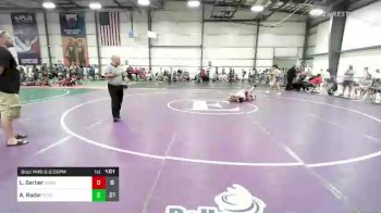 138 lbs Rr Rnd 2 - Lucas Gerber, Guardians Of The Great Lakes vs Ayden Rader, Steel Knights