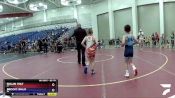 62-70 lbs Quarterfinal - Nolan Holt, MI vs Brooks Bialo, PA