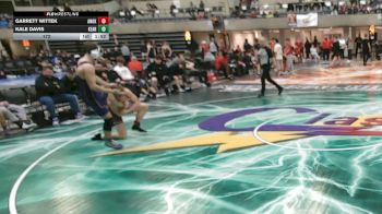 172 lbs Semis & 1st Wrestleback (8 Team) - Garrett Wittek, Anoka, MN vs Kale Davis, Kearney, MO