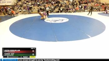157 lbs Cons. Round 2 - Jason Eismueller, Carthage College vs Tommy Hoy, UW-Whitewater