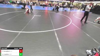 Boys 3rd-4th Grade - 71 Cons. Round 4 - Parker Youngblut, DC Elite Wrestling vs Azekiel Koethe, Big Game Wrestling Club