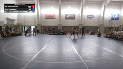138 lbs Tyler Paulson, Wisconsin vs Alec Sonnier, Louisiana