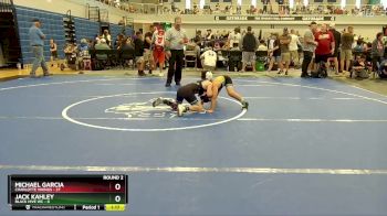 76 lbs Round 2 (4 Team) - Michael Garcia, Charlotte Vikings vs Jack Kahley, Black Hive WC