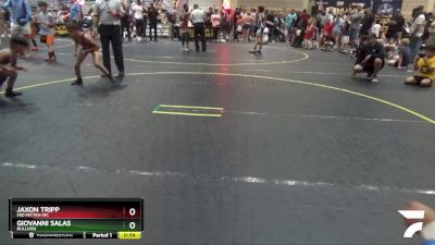 70 lbs Cons. Semi - Giovanni Salas, Bulldog vs Jaxon Tripp, Mid Mitten WC