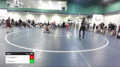 80 lbs Quarterfinal - Chase Congdon, VA vs Colton Bryce, VA