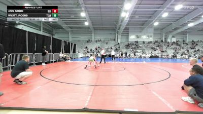 90 lbs Rr Rnd 2 - Joel Smith, Indiana Outlaws Maroon vs Wyatt Jacobs, Team RJN Green