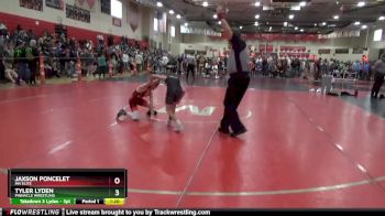 80 lbs Champ. Round 1 - Tyler Lyden, Pinnacle Wrestling vs Jaxson Poncelet, MN Elite