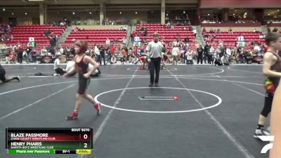 Round 3 - Kannon Gonzalez, Newton Wrestling Club vs Chase Sullivan, Widefield Wrestling Club