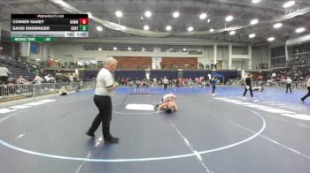 141 lbs Cons. Round 4 - Conner Haney, Merchant Marine vs David Ensminger, Cortland