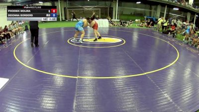 235 lbs Phoenix Molina, Illinois vs Deionna Borders, Ohio Gray