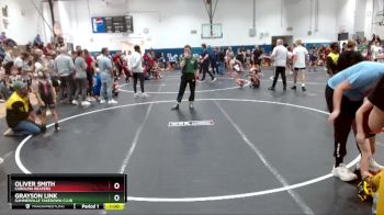 55 lbs Cons. Round 3 - Grayson Link, Summerville Takedown Club vs Oliver Smith, Carolina Reapers