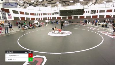 55-60 lbs Rr Rnd 2 - Colton Copstead, Saint Charles vs Jakeb Wikel, Westshore Wrestling Club