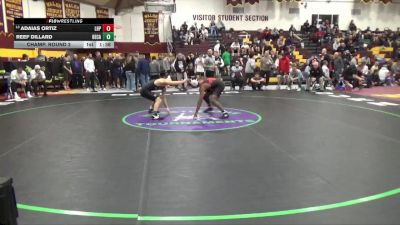132 lbs Champ. Round 2 - Adaias Ortiz, Lake Highland Prep vs Reef Dillard, Bethlehem Catholic