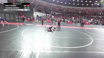 132 lbs Cons. Round 5 - Molly Jacques, Sussex Sabercats Wrestling Club vs Savannah Ksioszk, Askren Wrestling Academy