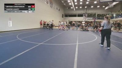 144 lbs Quarters - Bryson Christenson, Ravage vs Hunter Leavitt, Champions Wrestling Club