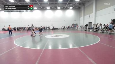 170 lbs Round Of 16 - Paul Ortega, NY vs Collin Havers, PA