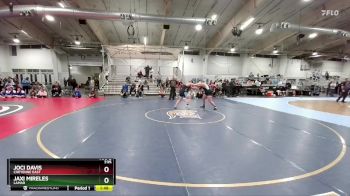 235 lbs Champ. Round 2 - Joci Davis, Cheyenne East vs Jaxi Mireles, Lamar