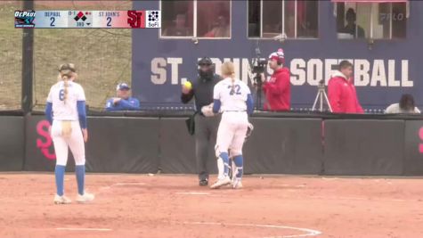 Replay: DePaul vs St. John's - DH | Mar 24 @ 2 PM