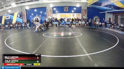 138 White Semifinal - Billy Lawton, Colquitt County vs Philip Antico, Olympic Heights