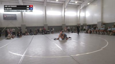 120 lbs Abe Heysinger, Iowa Red vs CJ Reyes, Texas