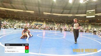 120 lbs Round Of 16 - Logan Goepfert, Nebraska Boyz vs Ruger Pennington, TCWC