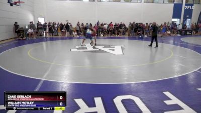 68 lbs Round 5 - Zane Gerlach, Avalanche Wrestling Association vs William Motley, South Side Wrestling Club