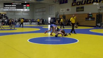 123 lbs Round Of 32 - Rocklin Zinkin, Buchanan vs Carter Dawson, Roseburg (OR)