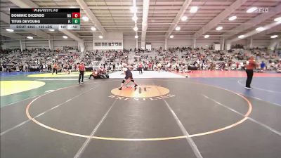 152 lbs Consi Of 64 #2 - Dominic DiCenso, MA vs Titus Deyoung, FL
