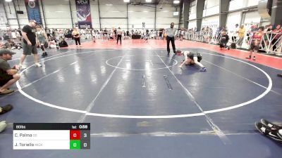 80 lbs Rr Rnd 3 - Cole Palma, Ohio Gold vs Jonathan Toriello, Micky's Maniacs White